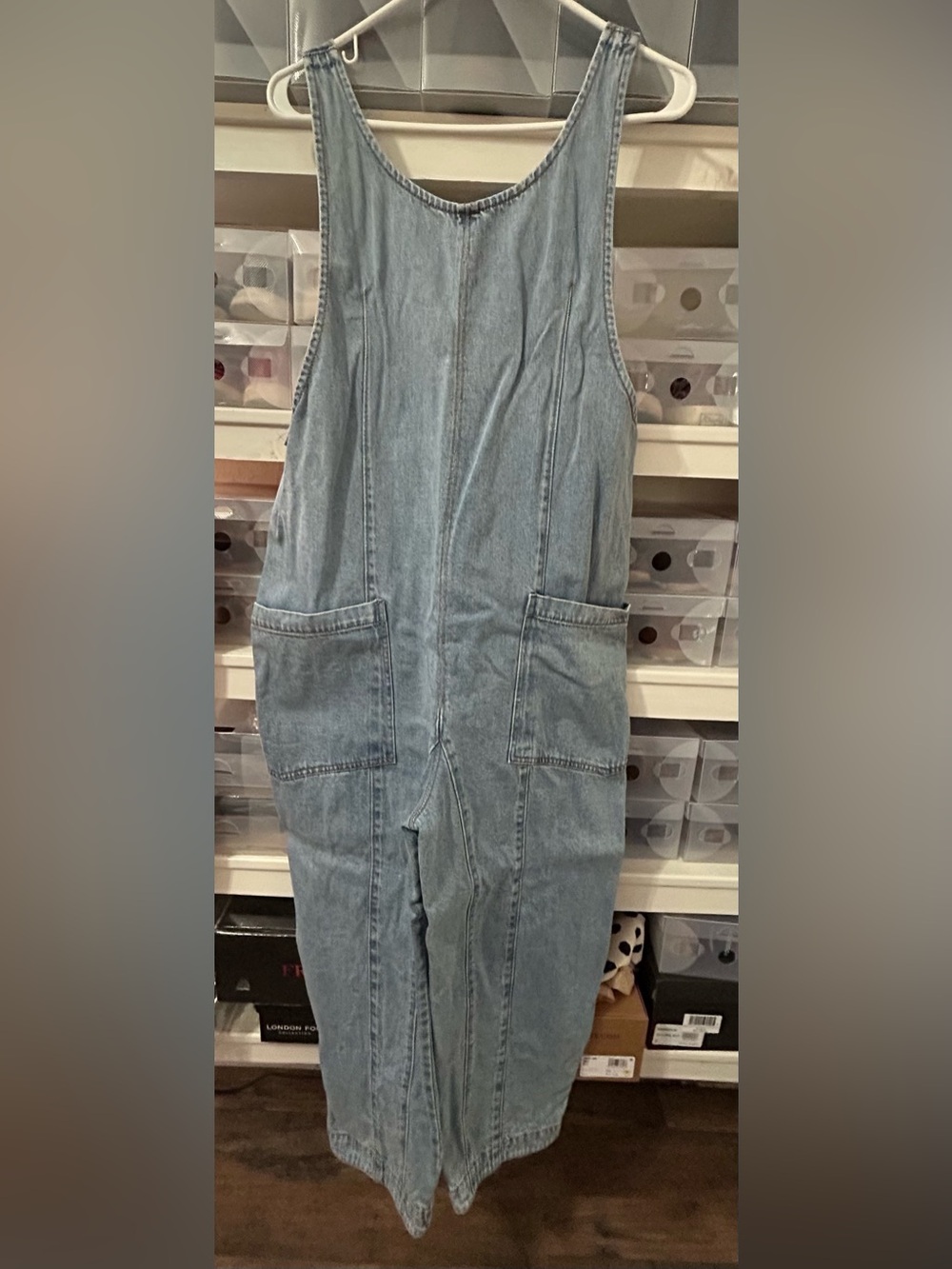Dear John Light Blue Denim Overalls